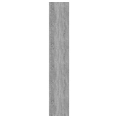 Book Cabinet/Room Divider Grey Sonoma 60x30x166 cm Engineered Wood