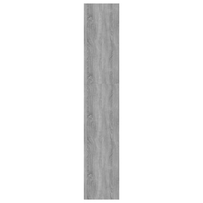 Book Cabinet/Room Divider Grey Sonoma 80x30x166 cm Engineered Wood