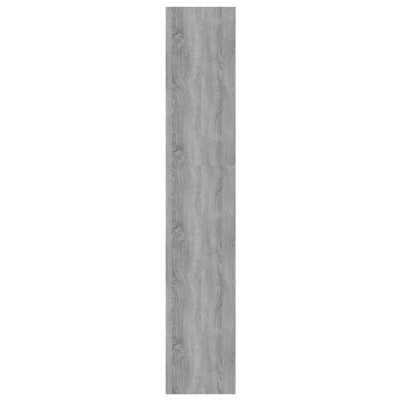 Book Cabinet/Room Divider Grey Sonoma 80x30x166 cm Engineered Wood