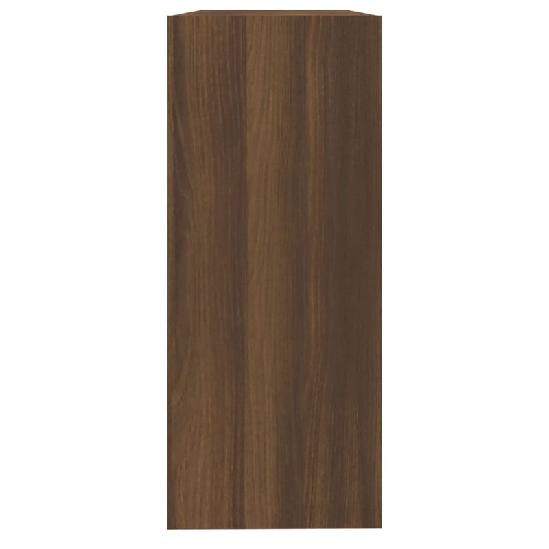 Book Cabinet/Room Divider Brown Oak 100x30x72 cm