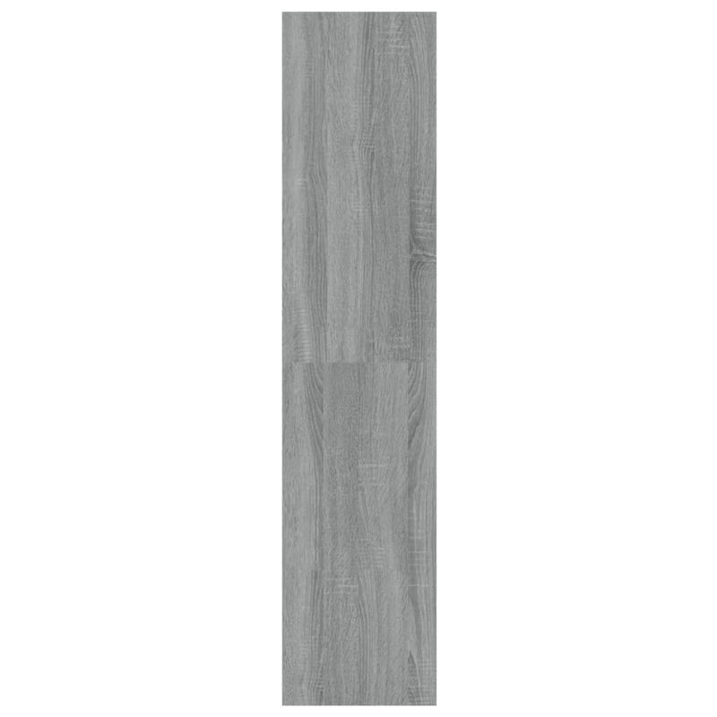 Book Cabinet/Room Divider Grey Sonoma 100x30x135 cm