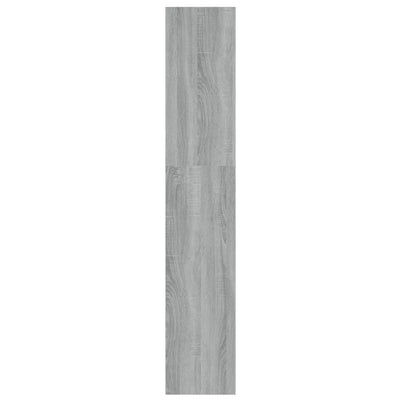 Book Cabinet/Room Divider Grey Sonoma 100x30x166 cm