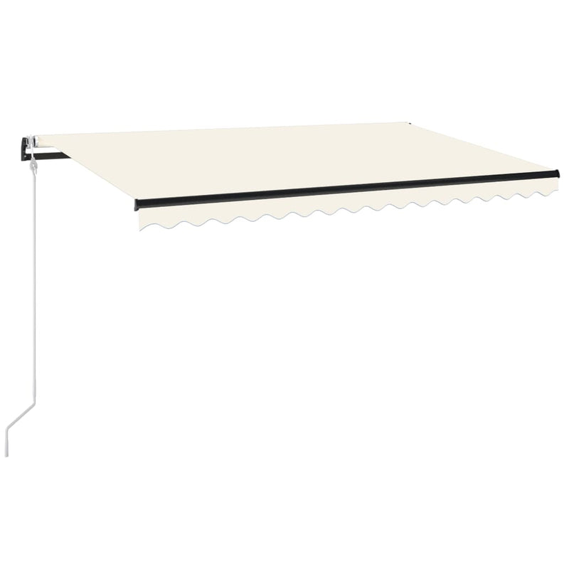 Automatic Retractable Awning 400x300 cm Cream