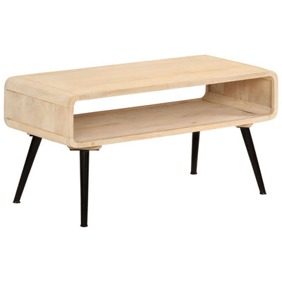 Coffee Table 95x40x45 cm Solid Wood Mango