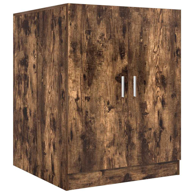 Washing Machine Cabinet Smoked Oak 71x71.5x91.5cm