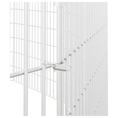 Free Range Animal Enclosure 12-Panel 54x80 cm Galvanised Iron