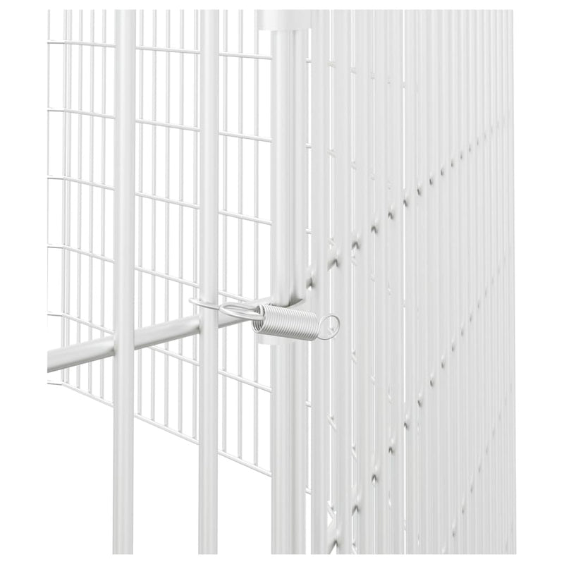 Free Range Animal Enclosure 12-Panel 54x80 cm Galvanised Iron