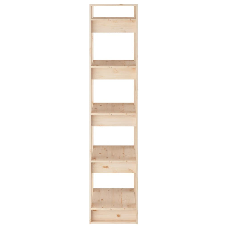 Book Cabinet/Room Divider 41x35x160 cm Solid Wood Pine