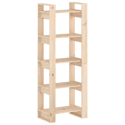 Book Cabinet/Room Divider 60x35x160 cm Solid Wood