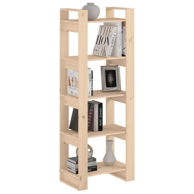 Book Cabinet/Room Divider 60x35x160 cm Solid Wood