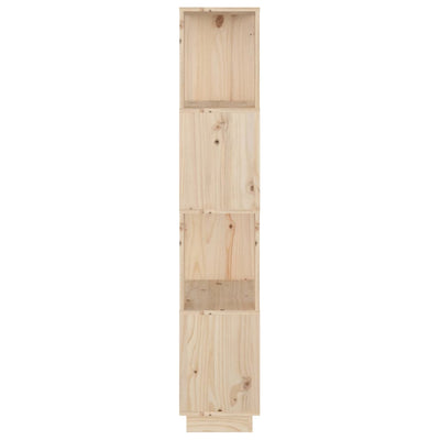 Book Cabinet/Room Divider 51x25x132 cm Solid Wood Pine