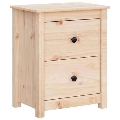 Bedside Cabinet 50x35x61.5 cm Solid Wood Pine