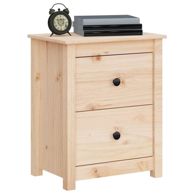 Bedside Cabinet 50x35x61.5 cm Solid Wood Pine