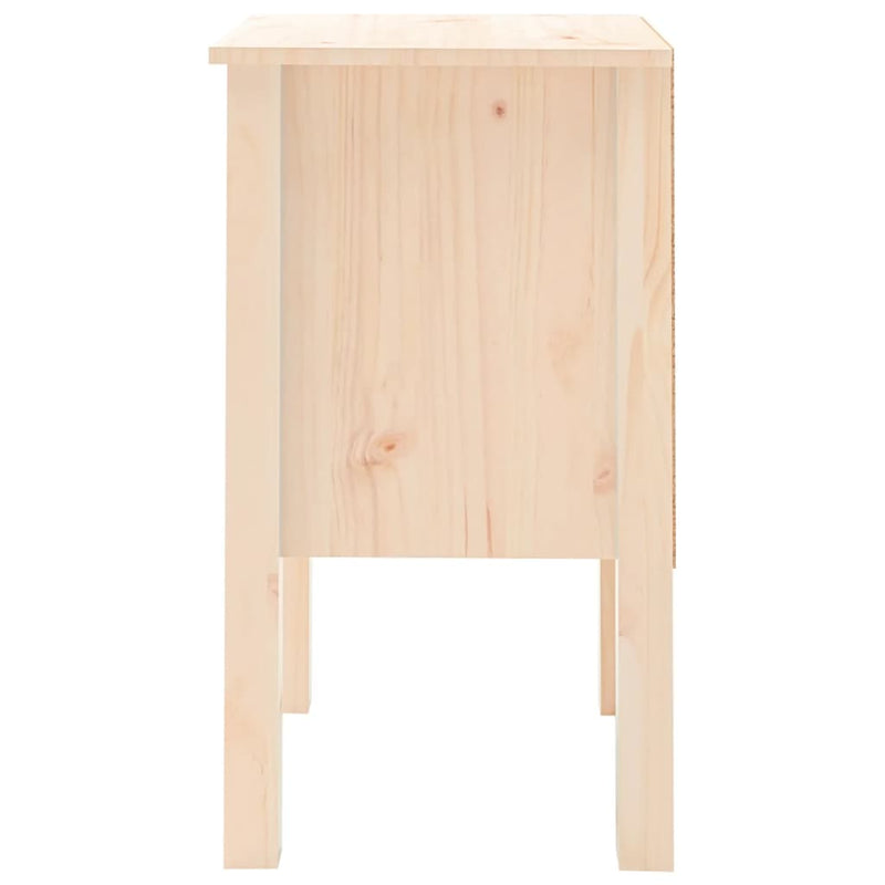 Bedside Cabinet 40x35x61.5 cm Solid Wood Pine