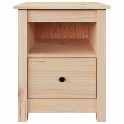 Bedside Cabinets 2 pcs 40x35x49 cm Solid Wood Pine