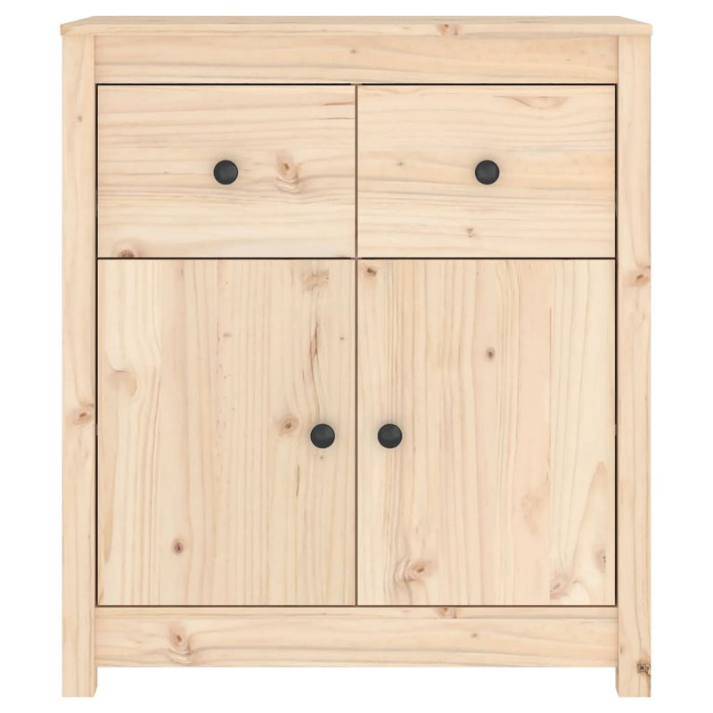 Sideboard 70x35x80 cm Solid Wood Pine