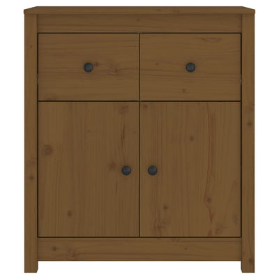 Sideboard Honey Brown 70x35x80 cm Solid Wood Pine