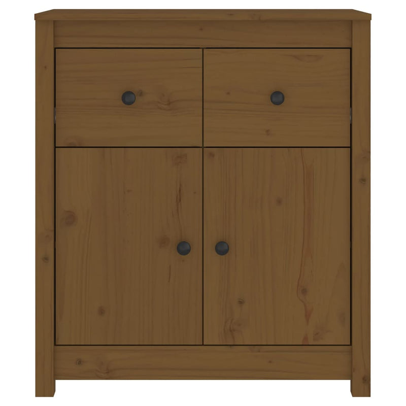 Sideboard Honey Brown 70x35x80 cm Solid Wood Pine