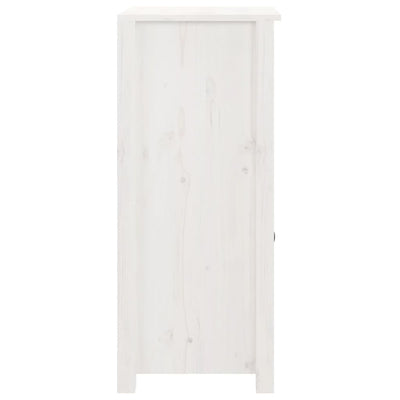 Sideboards 2 pcs White 40x35x80 cm Solid Wood Pine