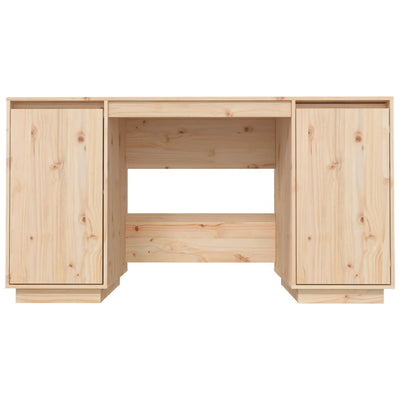 Desk 140x50x75 cm Solid Wood Pine