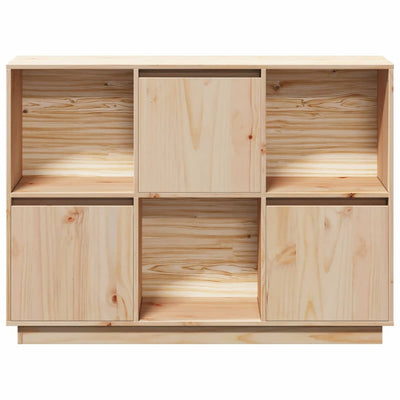 Sideboard 110.5x35x80 cm Solid Wood Pine