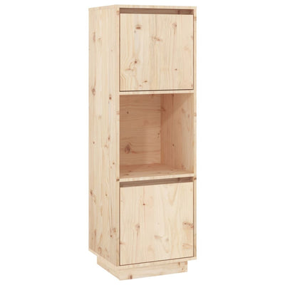 Highboard 38x35x117 cm Solid Wood Pine