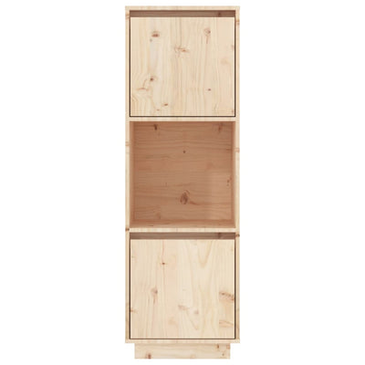 Highboard 38x35x117 cm Solid Wood Pine