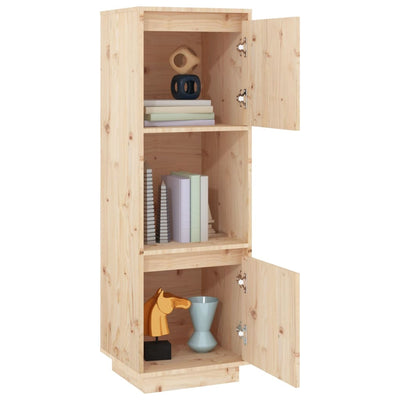 Highboard 38x35x117 cm Solid Wood Pine