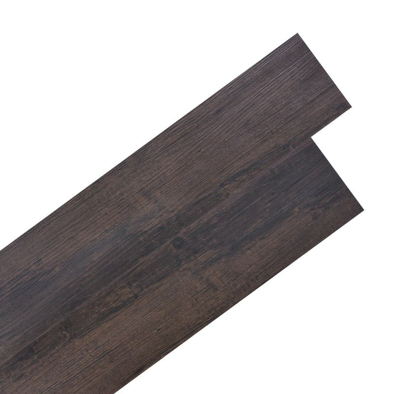 Self-adhesive PVC Flooring Planks 2.51 m² 2 mm Dark Brown