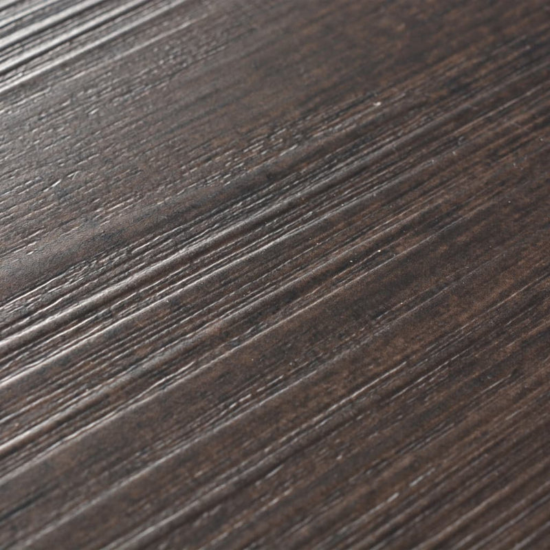 Self-adhesive PVC Flooring Planks 2.51 m² 2 mm Dark Brown