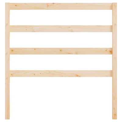 Bed Headboard 96 cm Solid Wood Pine