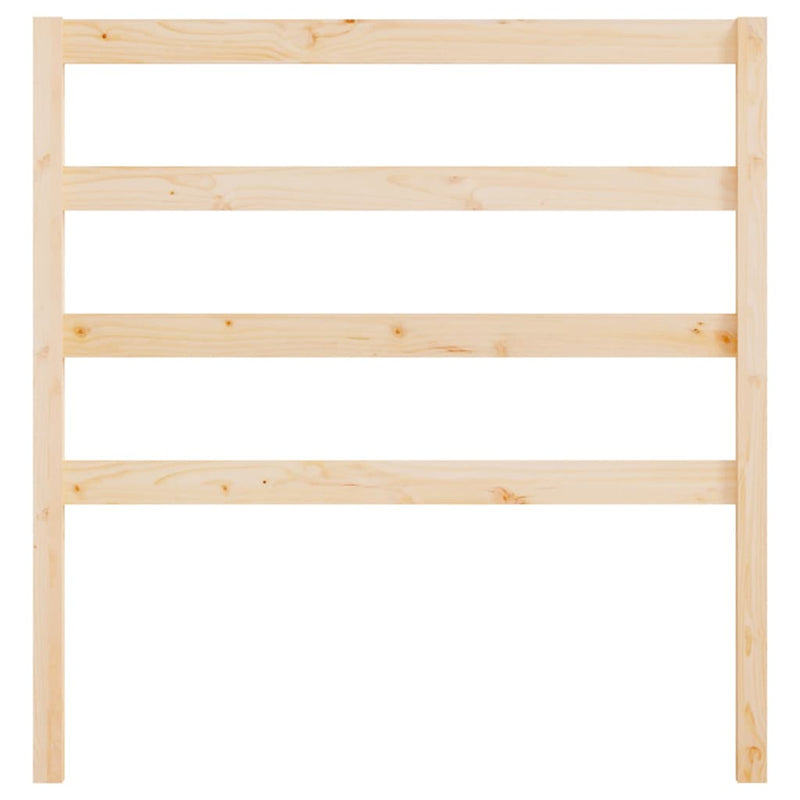 Bed Headboard 96 cm Solid Wood Pine