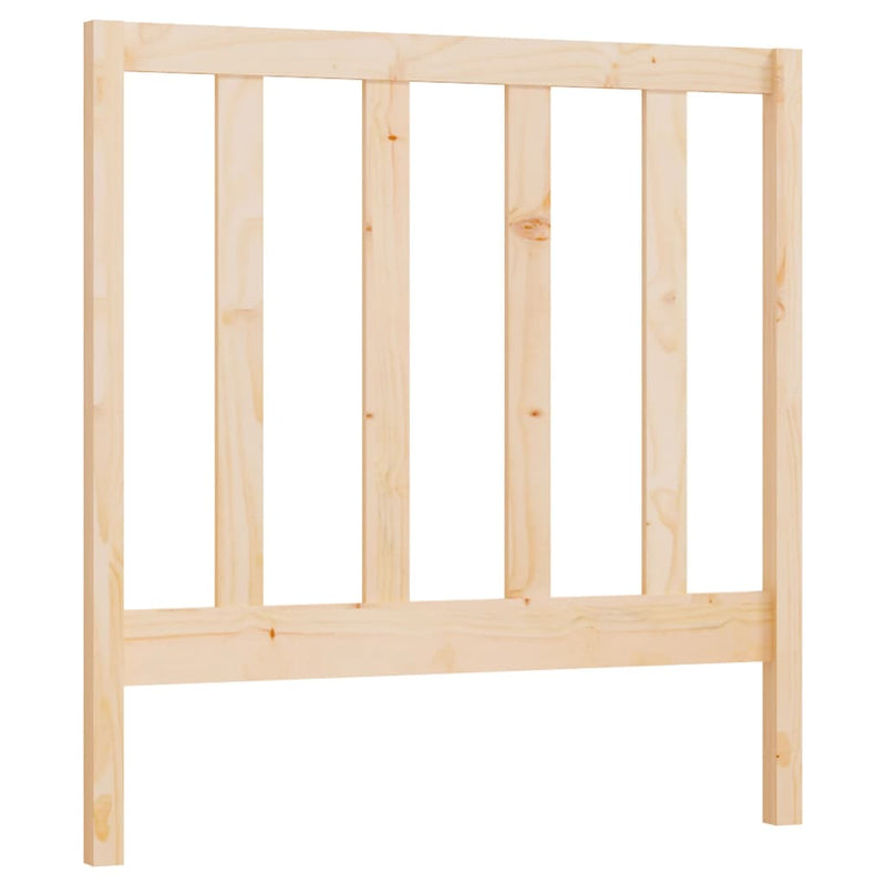 Bed Headboard 96 cm Solid Wood Pine