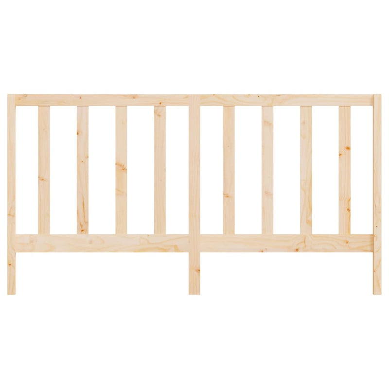 Bed Headboard 186 cm Solid Wood Pine