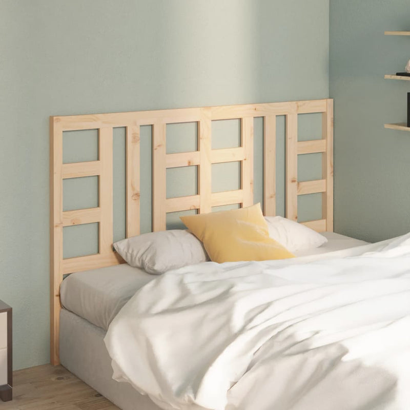 Bed Headboard 156 cm Solid Wood Pine