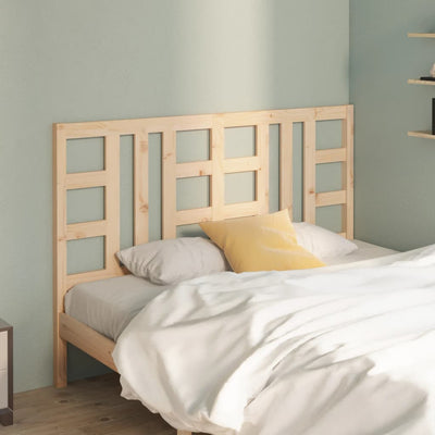 Bed Headboard 156 cm Solid Wood Pine