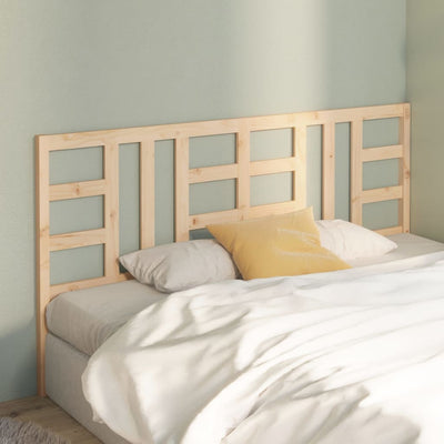 Bed Headboard 186 cm Solid Wood Pine