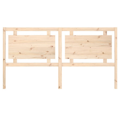 Bed Headboard 185.5 cm Solid Wood Pine