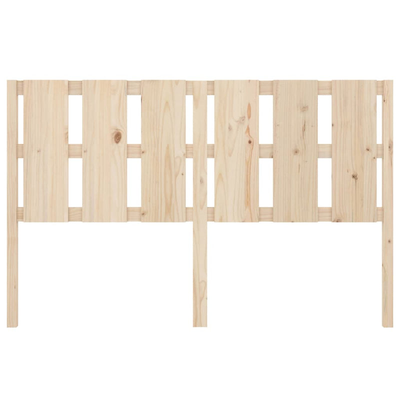 Bed Headboard 155.5 cm Solid Wood Pine