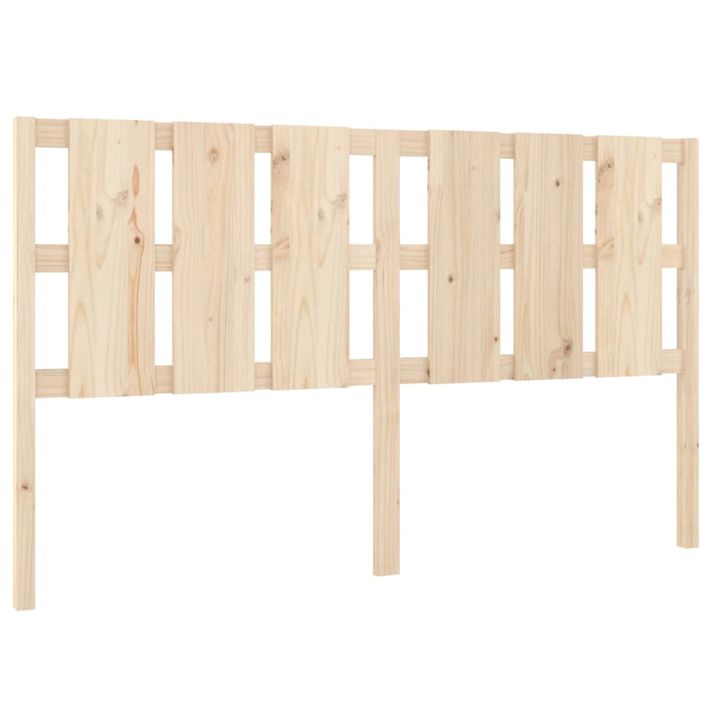 Bed Headboard 185.5 cm Solid Wood Pine