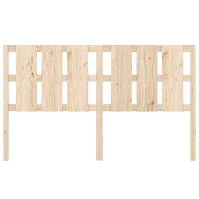 Bed Headboard 185.5 cm Solid Wood Pine