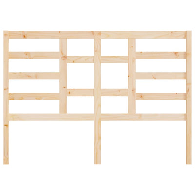 Bed Headboard 141 cm Solid Wood Pine