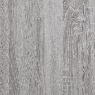 Bathroom Cabinet Grey Sonoma 32x25.5x190 cm Engineered Wood