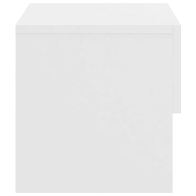 Wall-mounted Bedside Cabinet White