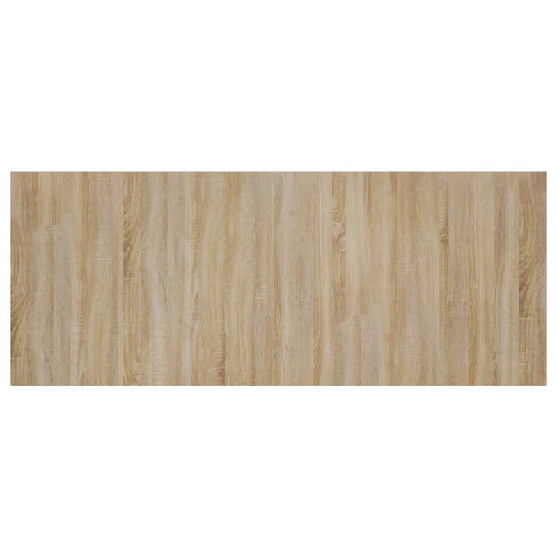 Bed Headboard Sonoma Oak 200x1.5x80 cm Engineered Wood