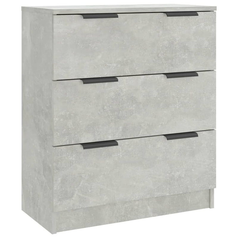 Sideboard Concrete Grey 60x30x70 cm Engineered Wood