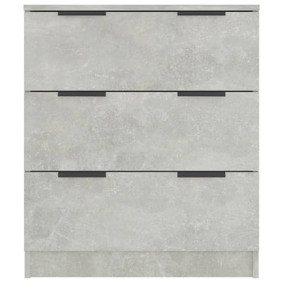 Sideboard Concrete Grey 60x30x70 cm Engineered Wood