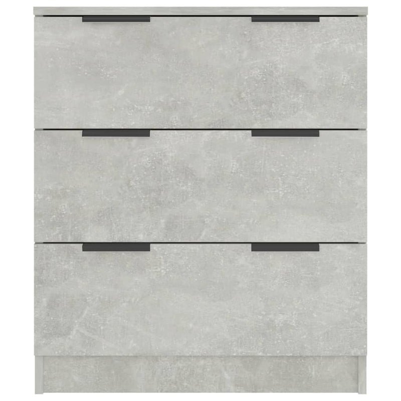 Sideboard Concrete Grey 60x30x70 cm Engineered Wood