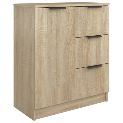 Sideboard Sonoma Oak 60x30x70 cm Engineered Wood