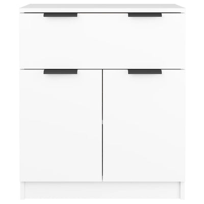 Sideboard White 60x30x70 cm Engineered Wood